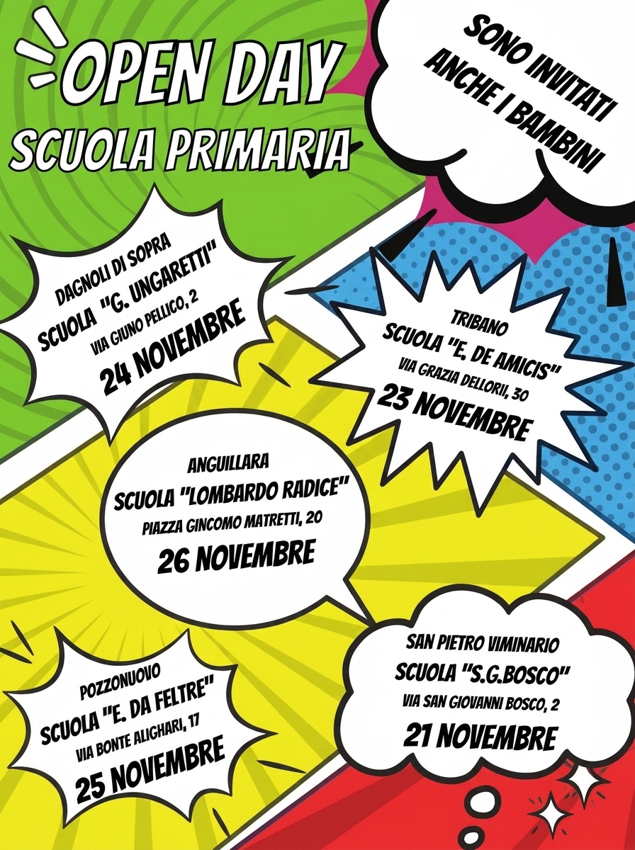 OPEN DAY SCUOLA PRIMARIA